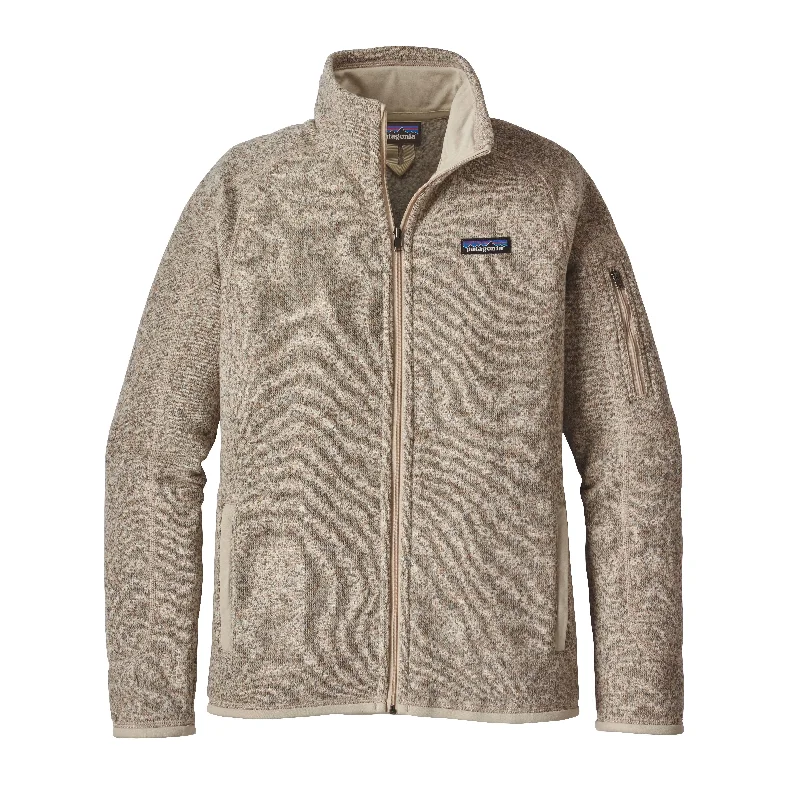 W's Better Sweater® Jacket Front Pockets Side Pockets Patch Pockets