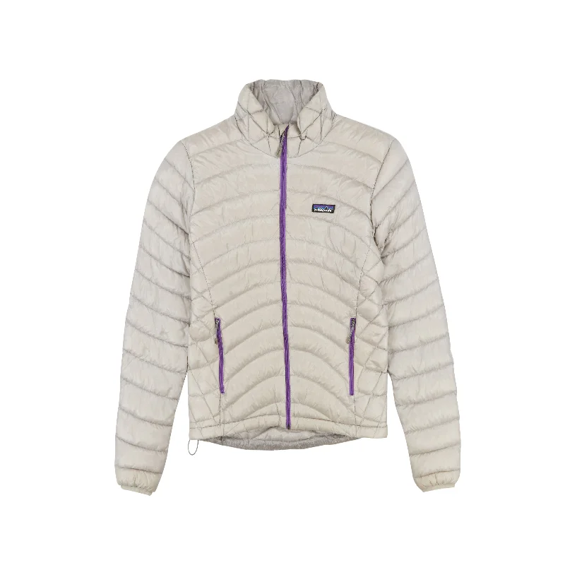 W's Down Sweater Front Pockets Side Pockets Patch Pockets