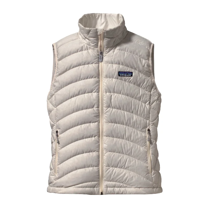 W's Down Sweater Vest Terry Terry Cloth Terry Knit