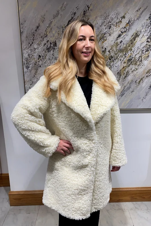 Afro Coat Modern Asymmetric Coat