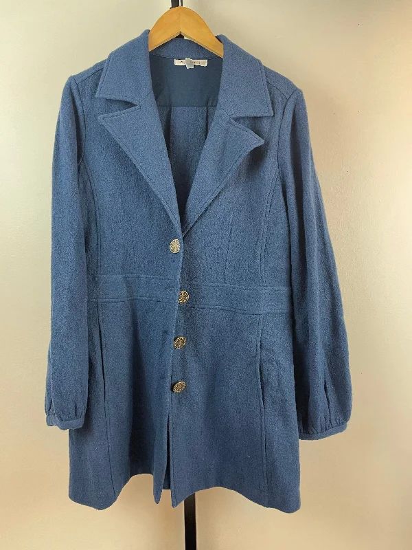 Cabi Womens coat Size XL Fitted Faux Suede Blazer