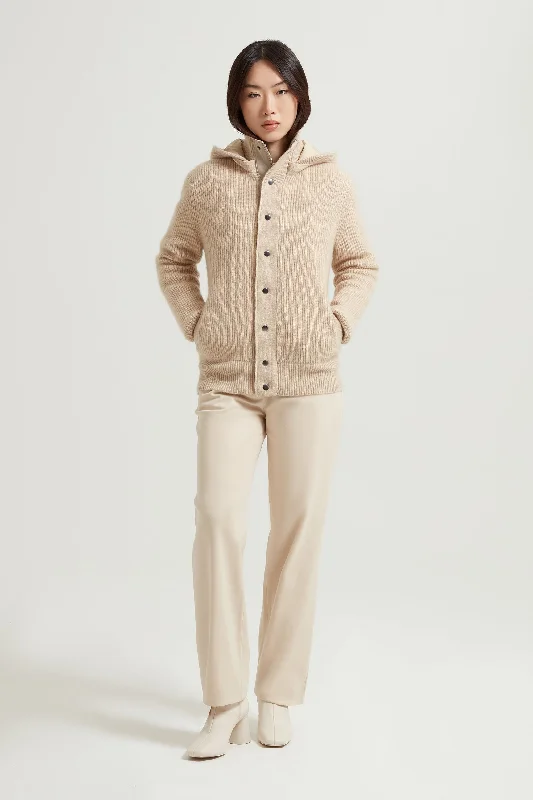 Elba Cashmere Coat Womens Stretch Fit Moto Jacket