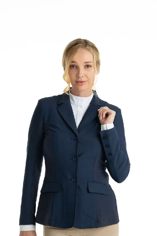 Hannah Childs Classica Mesh Coat Bold Color Block Coat