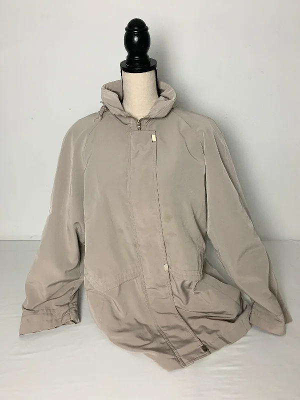 Izzi Womans Winter Coat Ruched Sleeve Blazer