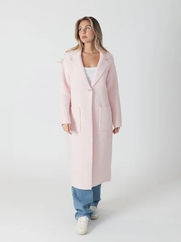 Jimmi Coat - Pink Ultra-Light Down Coat