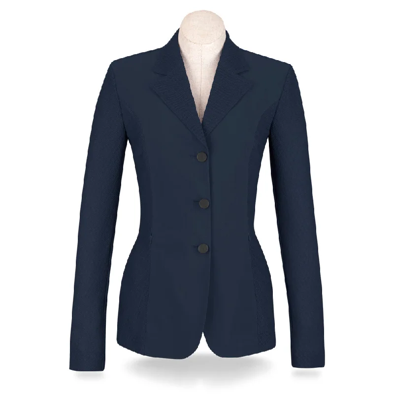 RJ Classics Harmony Women's Mesh Show Coat Draped Collar Cardigan