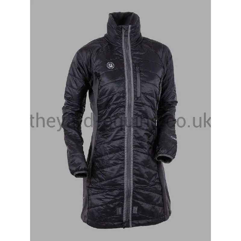 UHIP Coat - Wool Hybrid Mid Liner Graphite Luxe Faux Fur Coat
