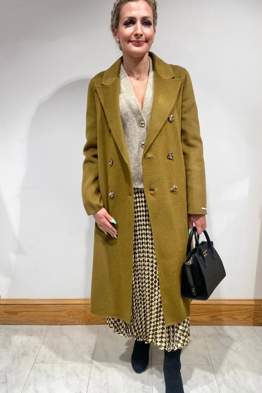 Uranio Coat Luxe Faux Fur Coat