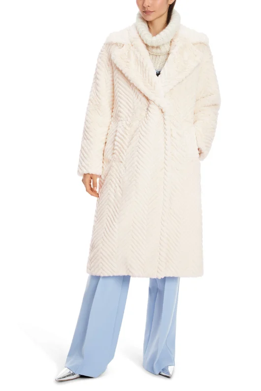 Coat Puff Shoulder Coat