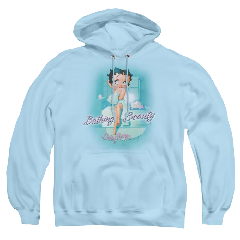 Betty Boop Bathing Beauty - Pullover Hoodie Solo Sleeve Pullover