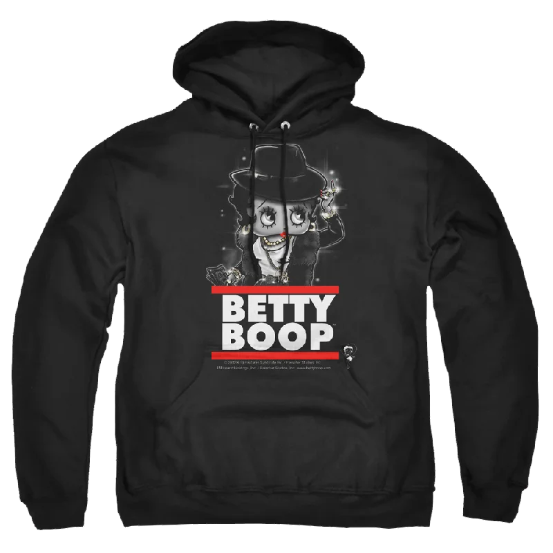 Betty Boop Bling Bling Boop - Pullover Hoodie Honey Neck Pullover