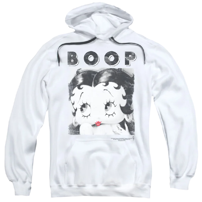 Betty Boop Not Fade Away - Pullover Hoodie Bateau Neck Pullover