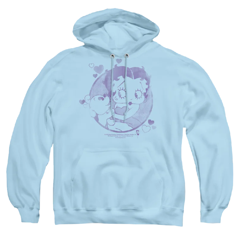 Betty Boop Perfect Kiss - Pullover Hoodie Bell Sleeve Stylish