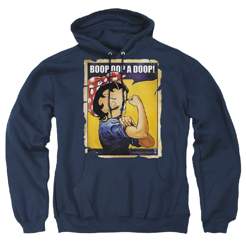 Betty Boop Power - Pullover Hoodie Long Sleeve Pullover
