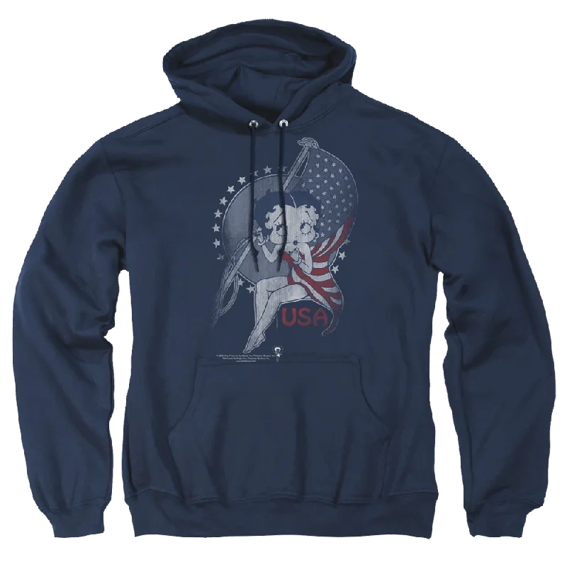 Betty Boop Proud Betty - Pullover Hoodie Bolero Style Sweater