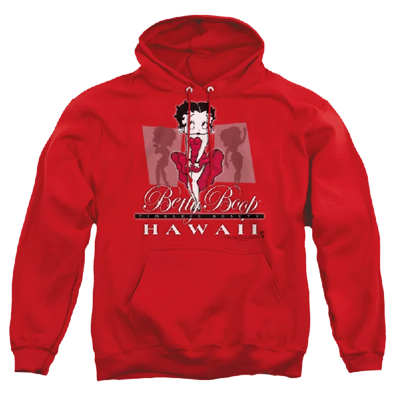 Betty Boop Timeless Beauty - Pullover Hoodie Chunky Knit Pullover
