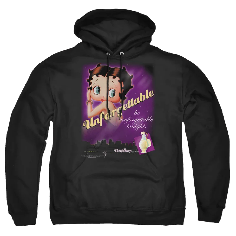 Betty Boop Unforgettable - Pullover Hoodie Turtleneck Warm Pullover