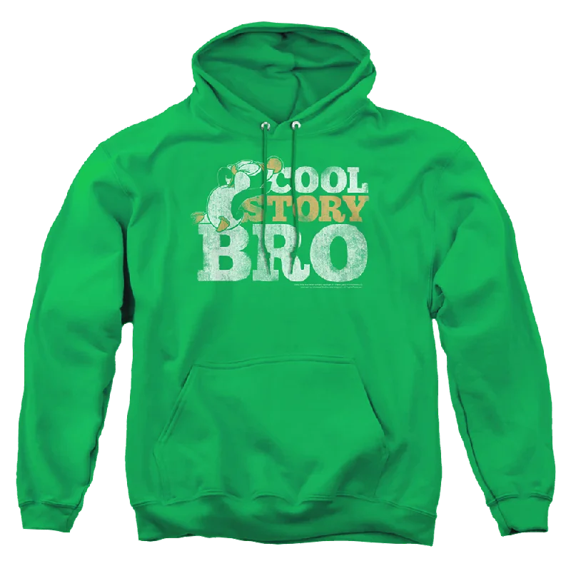 Chilly Willy Cool Story - Pullover Hoodie Faux Fur Trim