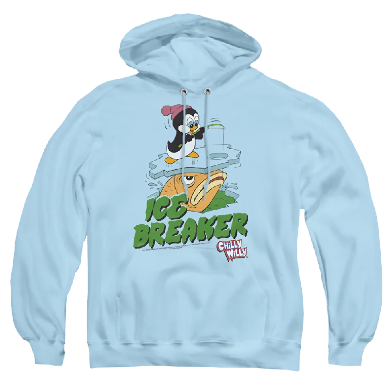 Chilly Willy Ice Breaker - Pullover Hoodie Batwing Sleeve Top