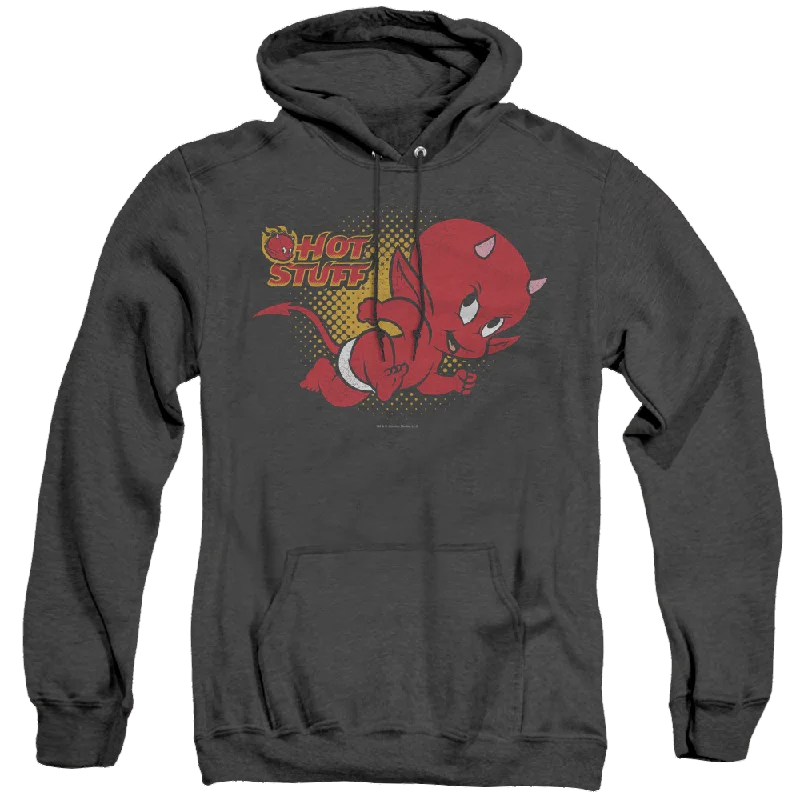 Hot Stuff Little Devil - Heather Pullover Hoodie Thin Wool Pullover