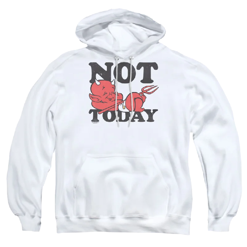 Hot Stuff Not Today - Pullover Hoodie Seamless Knit Pullover