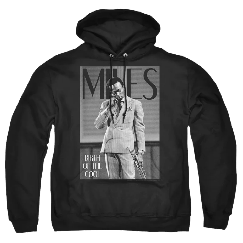 Miles Davis Simply Cool - Pullover Hoodie Alpaca Blend Soft