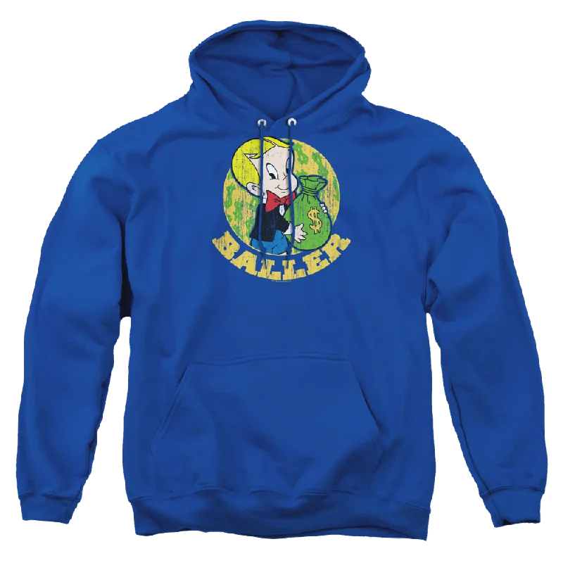 Richie Rich Baller - Pullover Hoodie Boat Neck Sweater