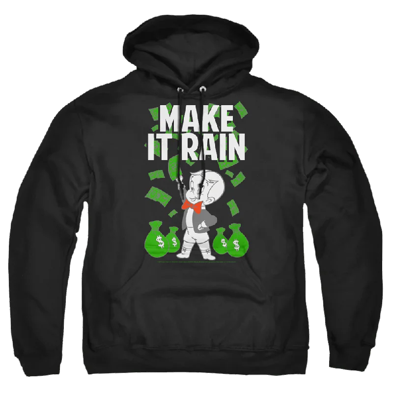 Richie Rich Make It Rain - Pullover Hoodie Chunky Knit Pullover