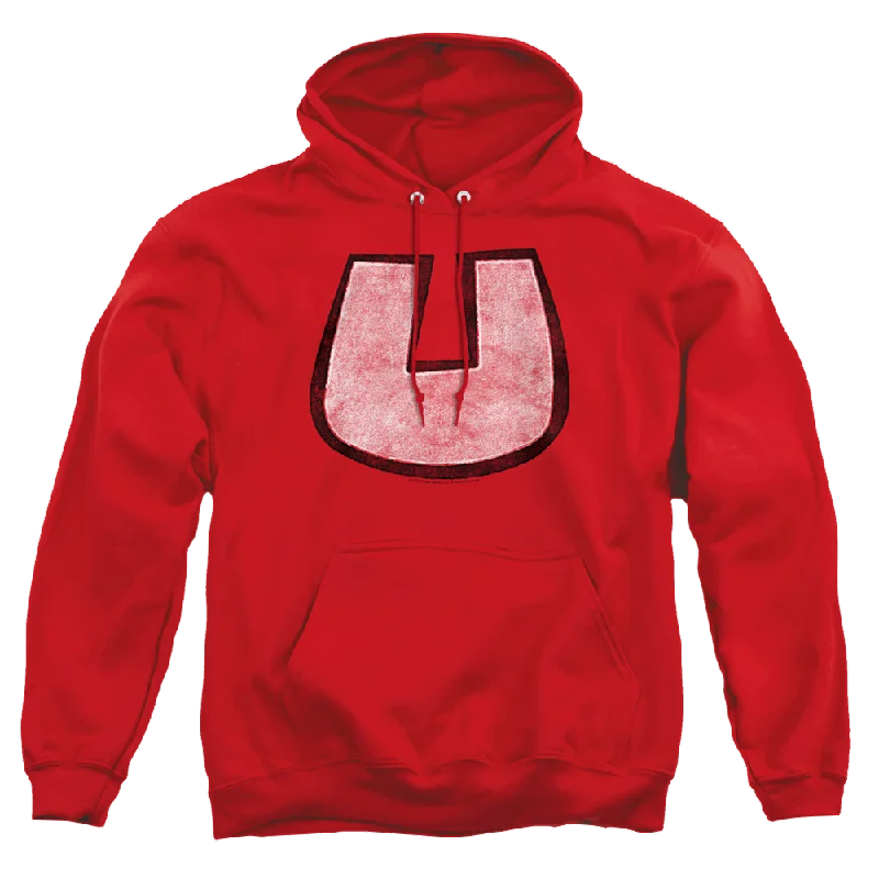 Underdog U Crest - Pullover Hoodie Peter Pan Collar
