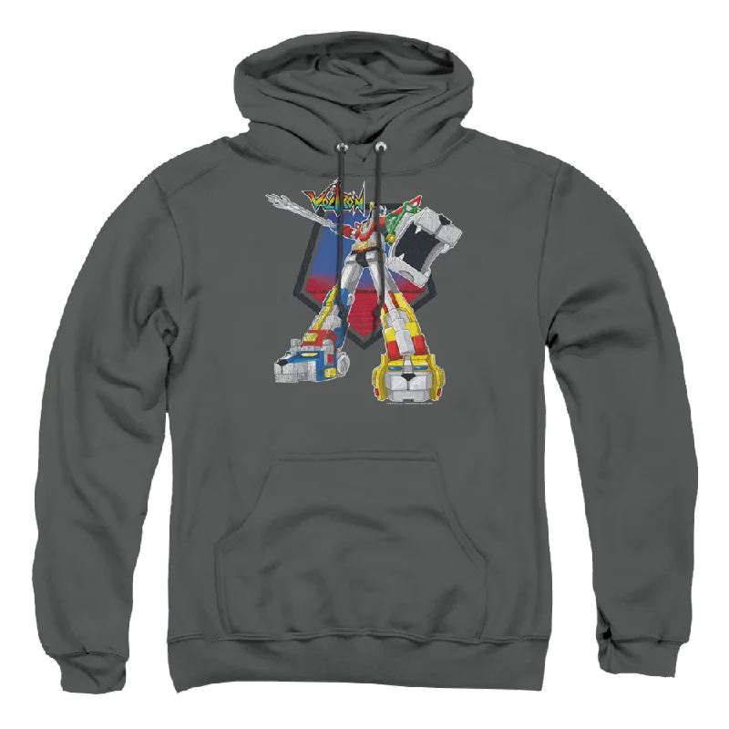 Voltron Blazing Sword - Pullover Hoodie Mock Neck Pullover
