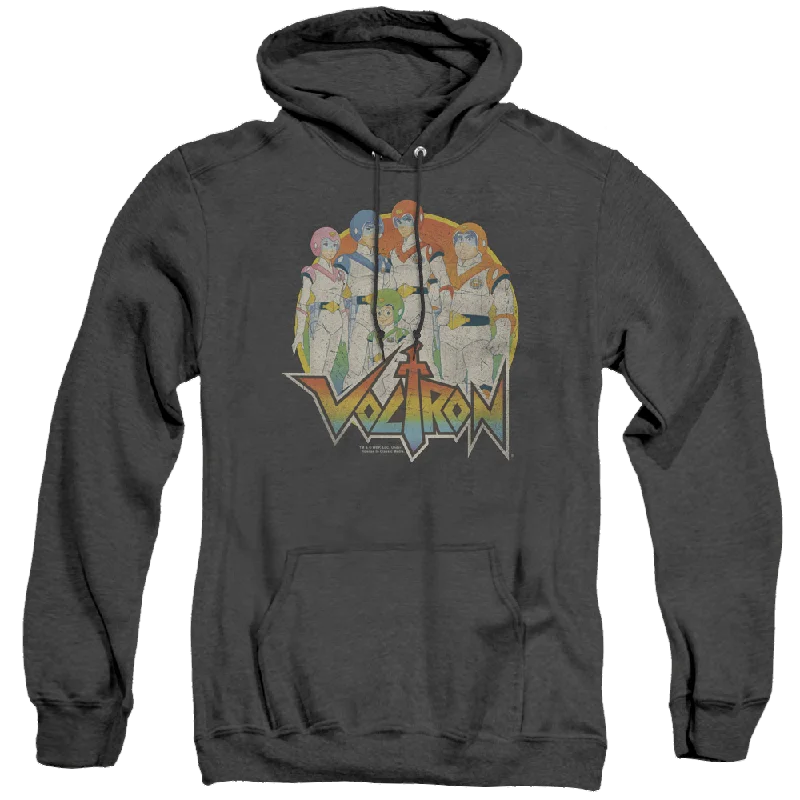 Voltron Group - Heather Pullover Hoodie Tight Sleeve Top
