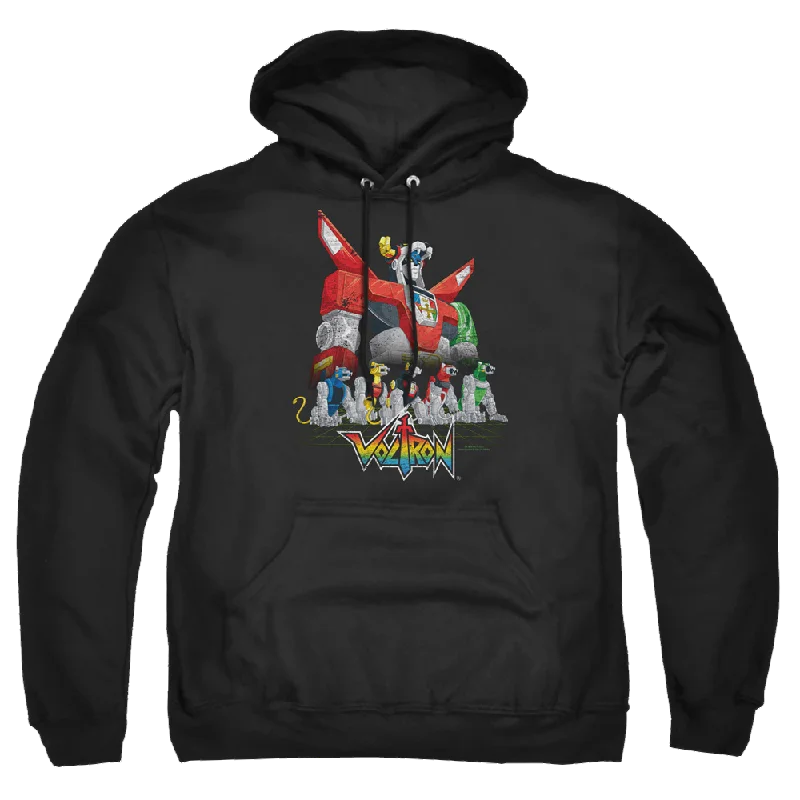 Voltron Lions - Pullover Hoodie High Neck Pullover
