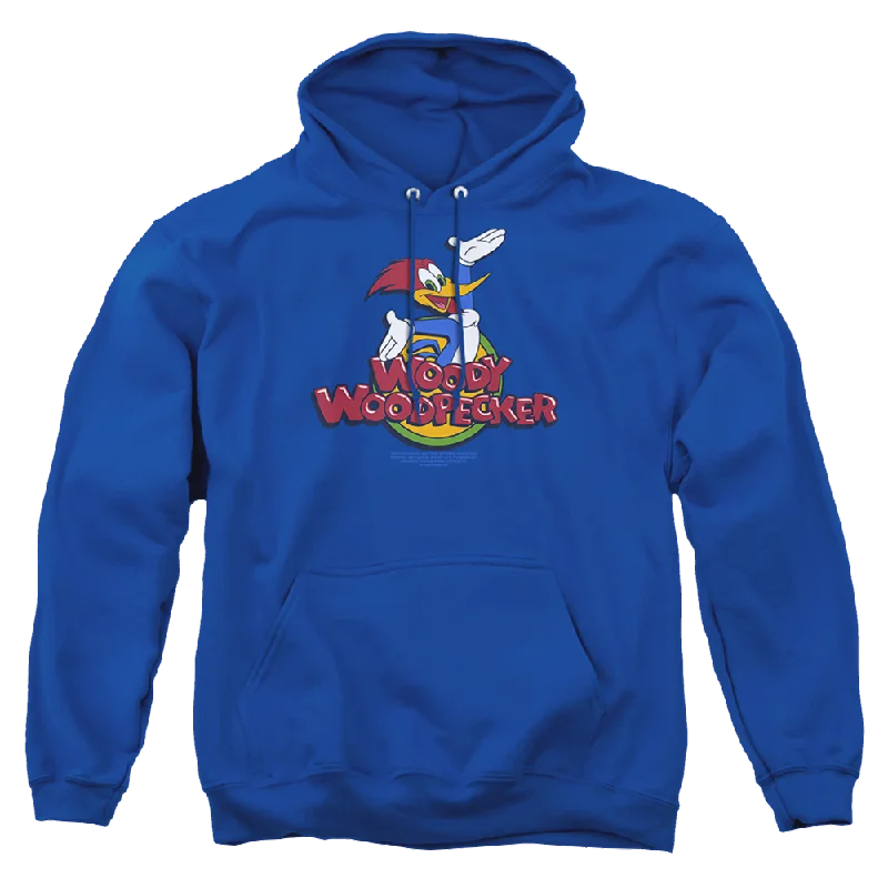 Woody Woodpecker Woody - Pullover Hoodie Bishop Sleeve Elegant