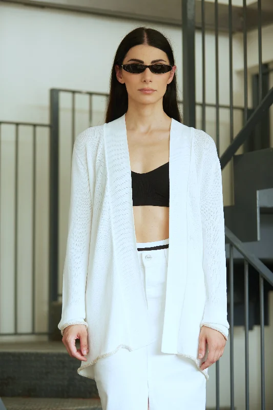 Nour Cardigan Open Front Closed Front Wrap Front