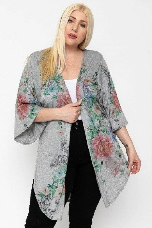 Grey/Floral