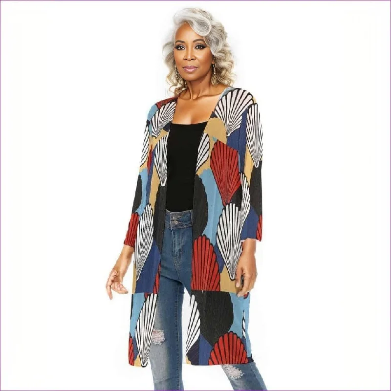 Ibis Womens Flowy Cardigan Wool Fabric Cashmere Fabric Tweed Fabric