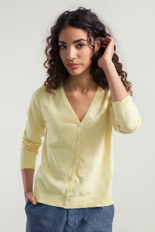 Lucia Cotton Cardigan Patchwork Embroidered Appliqued