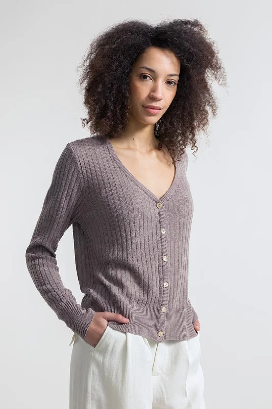 Realma Recycled Silk Cardigan Oversized Loose Flowy