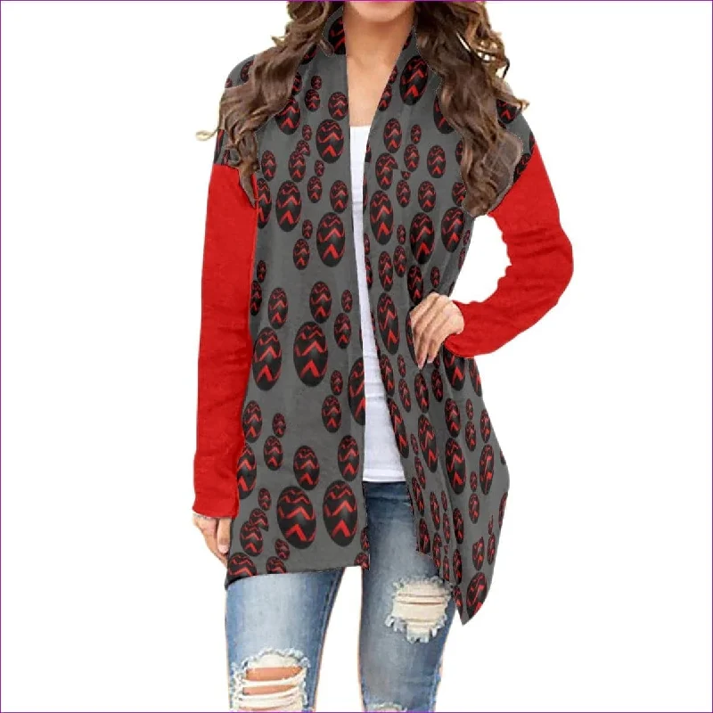 Sphere Women's Cardigan With Long Sleeve Fitted Slim Tailored