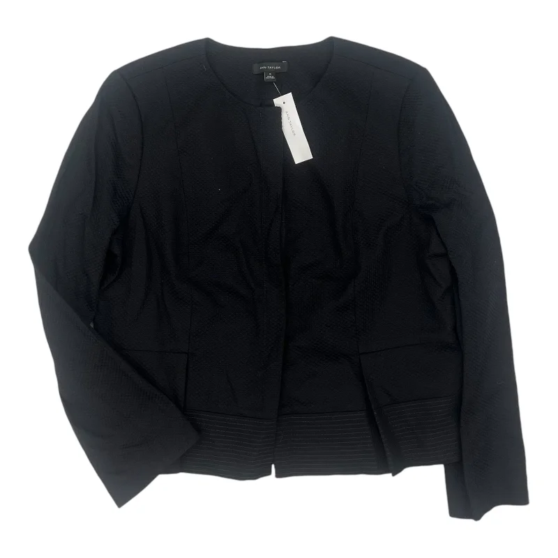 Blazer By Ann Taylor In Black, Size:1X Women's Custom Jacket