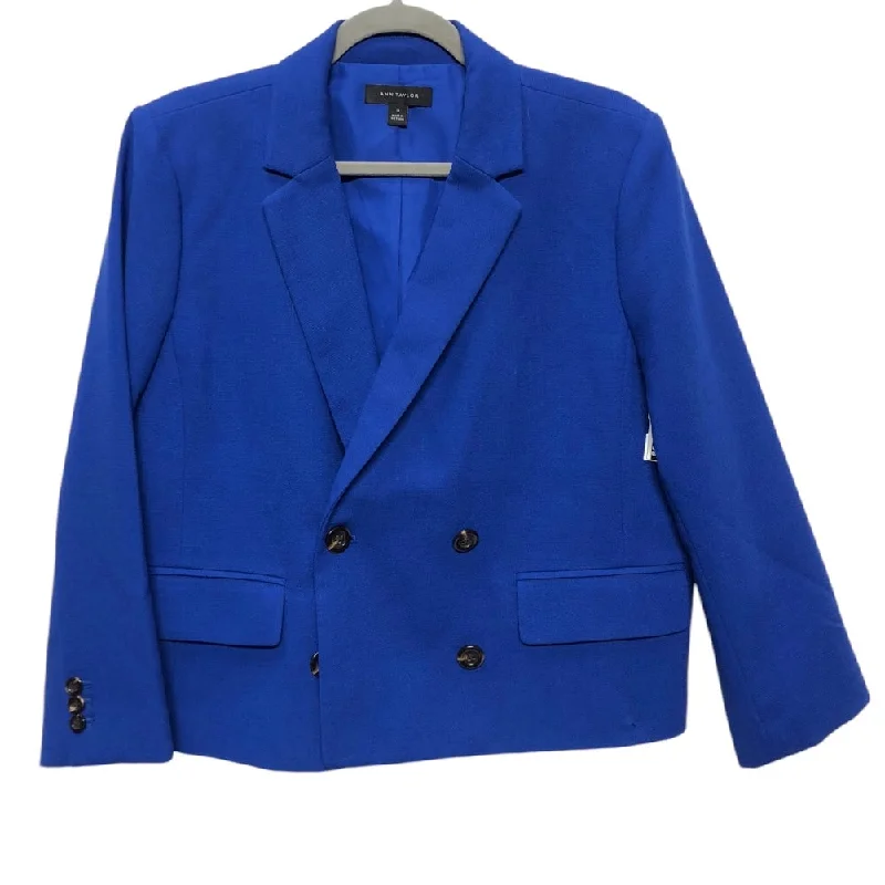 Blazer By Ann Taylor In Blue, Size: 12 Women's Casual Suit