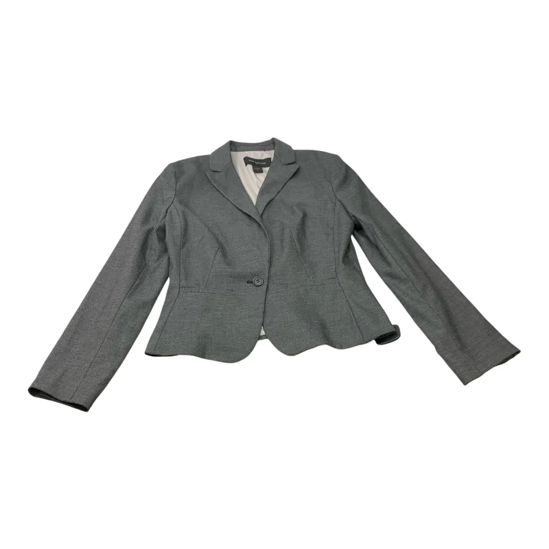 Blazer By Ann Taylor In Grey, Size: S Women's Pencil Blazer