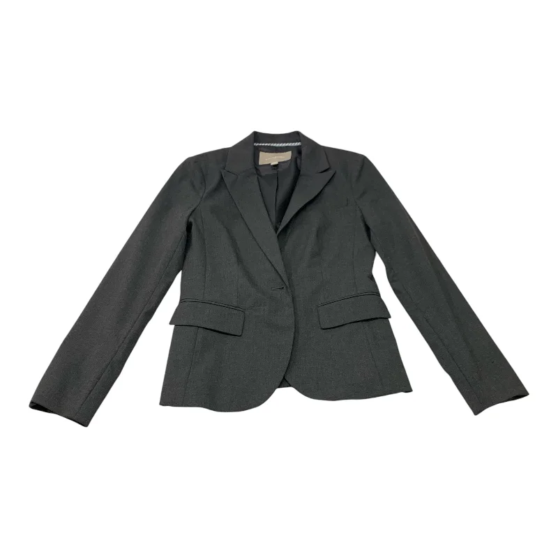 Blazer By Banana Republic In Grey, Size: 2p Women's Trendy Jacket