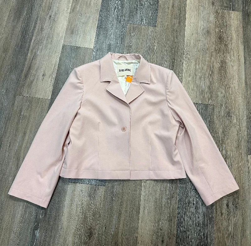 Blazer By Djerf Avenue In Pink, Size: Xxl Women's Trendy Suit