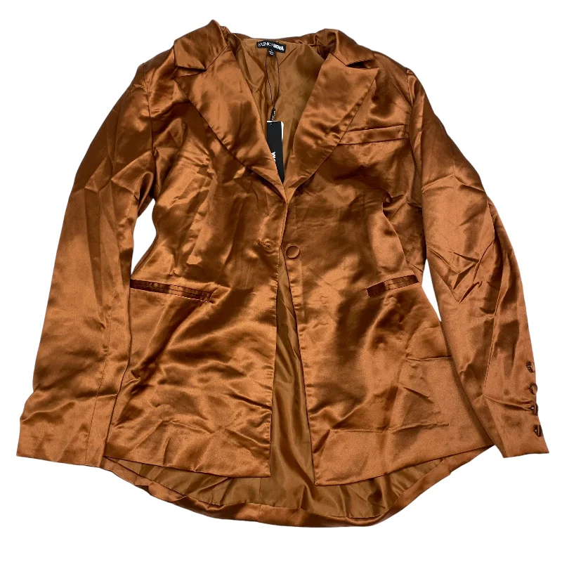 Blazer By Fashion Nova In Brown, Size: S Women's Fashion Blazer