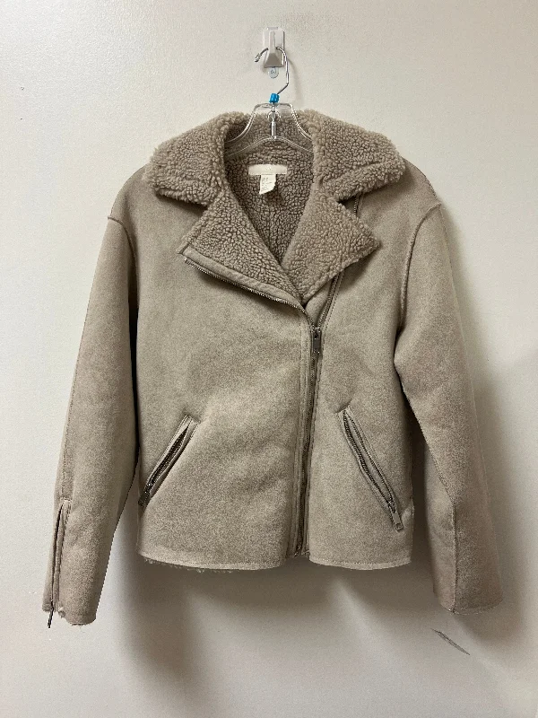 Blazer By H&m In Cream, Size: S Women's Radiation Jacket