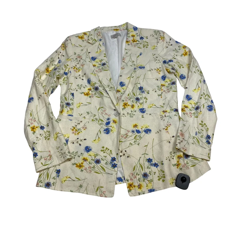 Blazer By Loft In Cream, Size: S Women's Custom Jacket