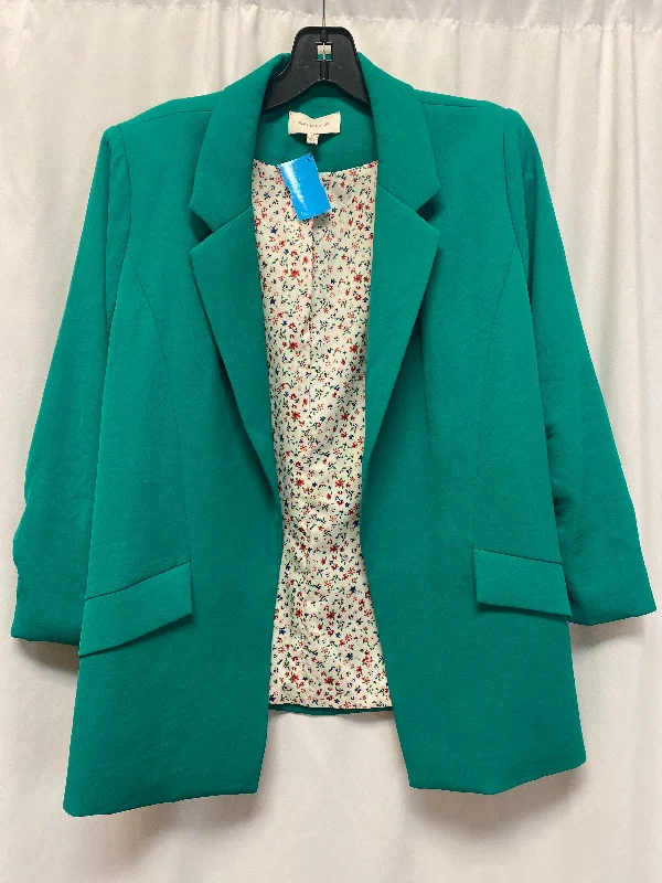 Blazer By Skies Are Blue In Green, Size: M Women's Travel Jacket