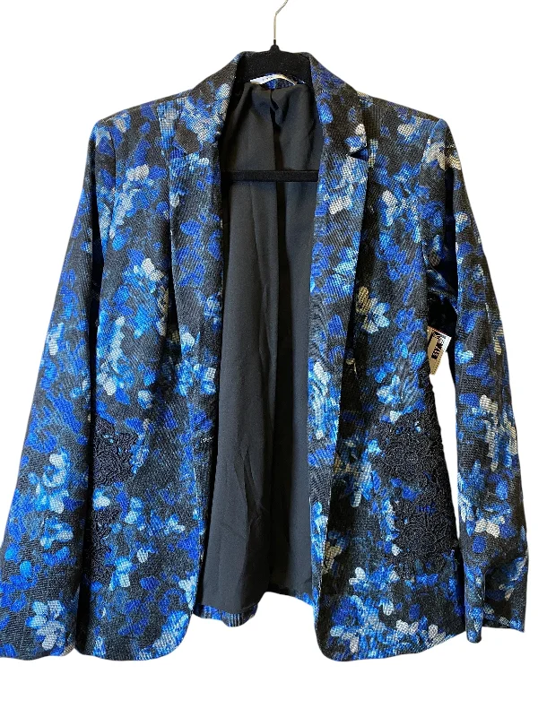 Blazer By T Tahari In Floral Print, Size: M Women's Professional Jacket