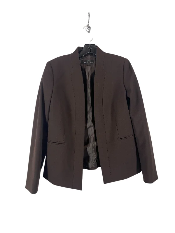 Blazer By Tahari By Arthur Levine In Brown, Size: 4 Women's Elegant Blazer